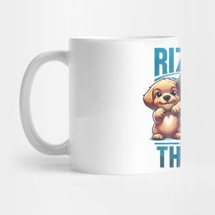 Rizz Em With The Tism Mug